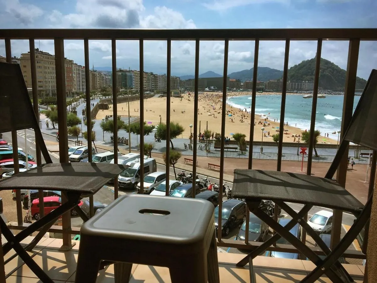 Apartment Sea Views From 4 Balconies Walk Score 90 San Sebastian Spain